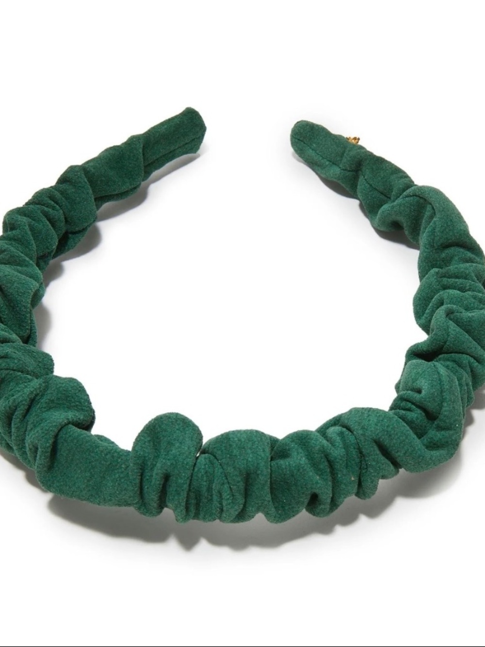 LELE SADOUGHI Jessie Evergreen Suede Leather Headband - Picture 8 of 11